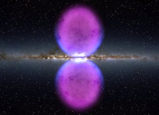 Explicación a las Burbujas de Fermi en el centro de la Vía Láctea