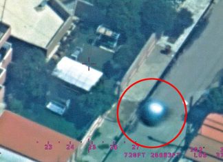 Avión espía de EE.UU. graba un OVNI sobre Irak