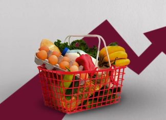 Canasta básica de alimentos tendrá en marzo su mayor alza mensual desde octubre de 2024