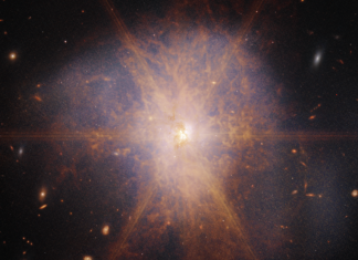 Telescopio James Webb capta extraordinarias imágenes de la colisión de dos galaxias de espiral