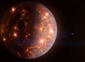 Descubren un exoplaneta del tamaño de la Tierra lleno de volcanes