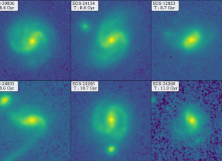 Telescopio espacial James Webb descubre dos galaxias como la Vía Láctea a 11.000 años luz