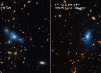 Hubble descubre extrema antigüedad de la luz fantasmal entre galaxias