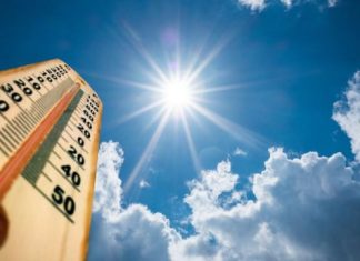 Otra voltereta en el clima: sabado y domingo con baja en las temperaturas y ola de calor en la semana entrante