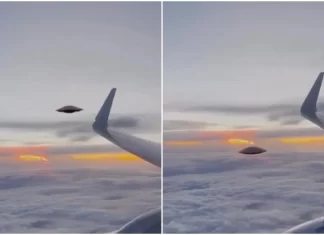 VIDEO | OVNI es captado siguiendo un avión en los cielos de Canadá: ¿real o falso?