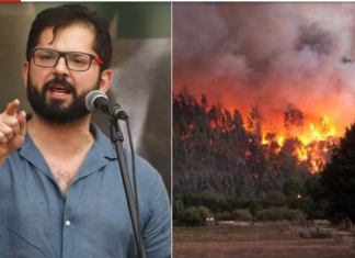 Boric el Nerón de Chile