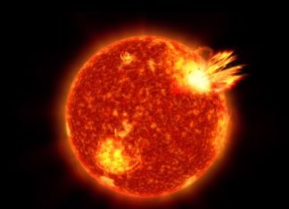 Descubren cómo las explosiones solares pudieron haber originado la vida en la Tierra