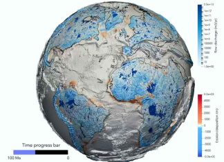 VIDEO | Modelo geológico recrea los últimos 100 millones de años de la Tierra