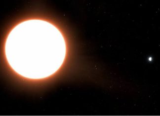 Científicos desconcertados ante un planeta ‘espejo’ en el que llueve titanio y que no debería de existir