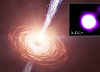 Encuentran huellas del Big Bang en chorro de agujero negro supermasivo