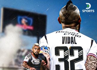 Arturo Vidal en el momento de cumplir con su deber cívico: “En un par de años me tiro de presidente”