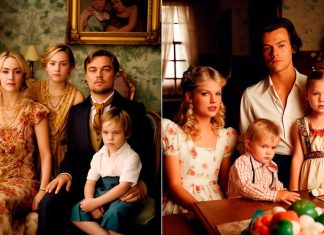Desde Jack y Rose de Titanic hasta Taylor Swift y Harry Styles: así se verían los hijos de parejas de famosos según la inteligencia artificial