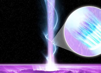 Detectan una estructura inusual en un chorro de alta energía lanzado hacia la Tierra por un agujero negro