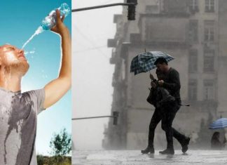 Altas temperaturas irán en disminución y con chubascos débiles para las Fiestas Patrias