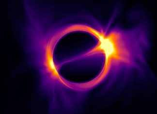 El agujero negro de nuestra galaxia gira casi a velocidad máxima