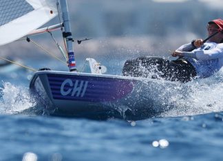 Clemente Seguel hizo historia y obtuvo diploma olímpico en velas en París 2024