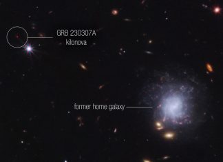 El telescopio James Webb detecta una explosión 1 millón de veces más brillante que la Vía Láctea