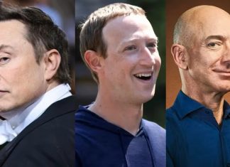Elon Musk, Mark Zuckerbeg y Jeff Bezos, los que más riqueza generaron en 2023