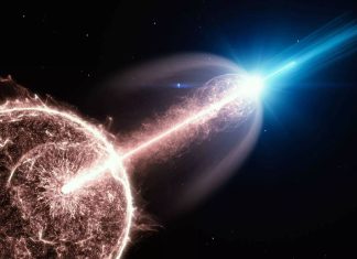 El estallido de rayos gamma más brillante jamás registrado sigue revelando secretos del universo