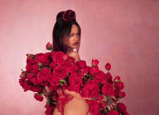 ¡Casi desnuda! Rihanna protagoniza osada campaña de su nueva colección de lencería para San Valentín