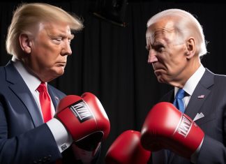 Trump se burla de nuevos lapsus de Biden durante esperada conferencia de prensa: «Gran trabajo, Joe»