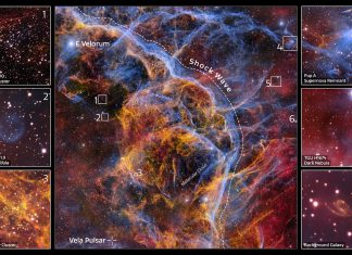 Imagen gigante del cadáver de una estrella que explotó hace 11.000 años