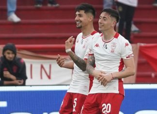 Echeverria y Alarcón brillaron en la goleada de Huracán a Lanús (Video)