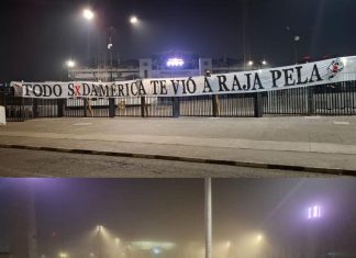 Provocativo, grosero, desubicado e inaceptable mensaje de la Garra Blanca a hinchas de Universidad de Chile