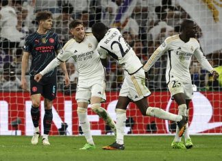 En un partidazo Real Madrid y Manchester City igualan 3-3 en Champions League