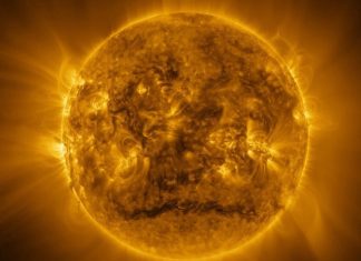 La vista más amplia y en alta resolución del Sol obtenida por Solar Orbiter