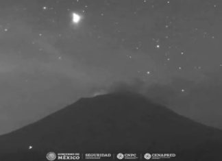¿Extraterrestres? Cámaras captan un OVNI en el Popocatépetl (VIDEO)