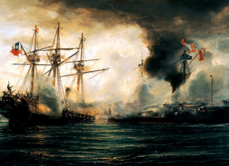 Emotivas fotos y videos de lo que fue la celebración de un nuevo aniversario del Combate Naval de Iquique