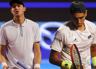 Alejandro Tabilo y Nico Jarry duraron menos que camisón de novia en Roland Garros