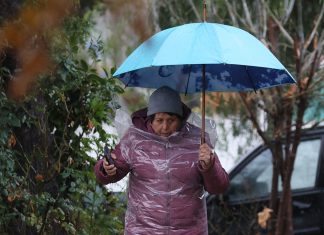 Hoy vuelve a llover y esta vez con mucho frío en la zona central
