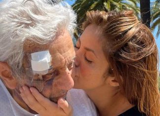Salud del padre de Shakira experimentó una leve mejoría el fin de semana