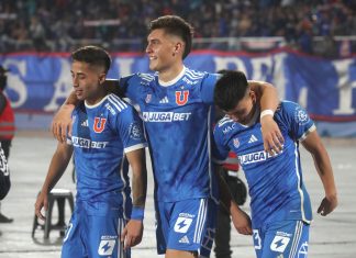 La U no tuvo piedad con San Antonio Unido y lo goleó por 7-0 en Copa Chile