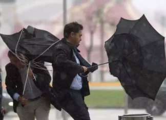 Lluvias y vientos huracanados amenazan hoy a la Región Metropolitana: ráfagas de hasta 50 km/h