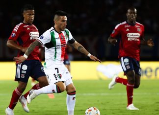 Palestino es goleado en Colombia y se despide de la Copa Sudamericana