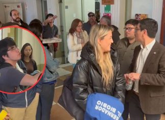 Estudiante amenazó a candidato a gobernador por el Biobío: ”Van a estar en el paredón, muertos y colgados” (Video)