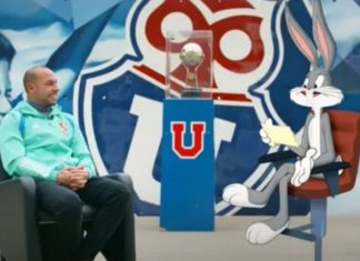 Marcelo Díaz se confesó con Bugs Bunny en la previa del Superclásico: «Yo seré la figura el sábado» (Video)