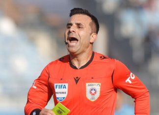 Piero Maza será el árbitro de la semifinal de vuelta entre Racing y Flamengo por Copa Libertadores