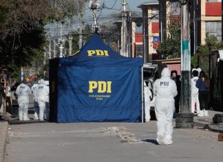 Videos con imágenes muy sensibles del espantoso triple homicidio en Renca