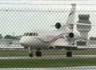 EEUU incautó el avión del dictador Nicolás Maduro que estaba en República Dominicana y lo trasladó a Florida