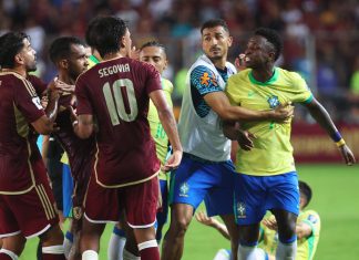 Venezuela le sacó un empate a Brasil y sigue en zona de repechaje (Video)