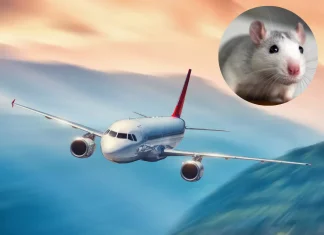 Avión debió aterrizar de emergencia porque una pasajera encontró un ratón vivo en la comida del vuelo
