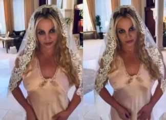 VIDEO | Britney Spears anuncia que se casó consigo misma