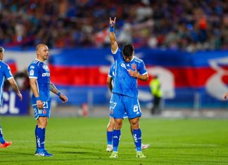 La U gana por la mínima a Unión La Calera y se escapa 7 puntos de Colo-Colo (Video)