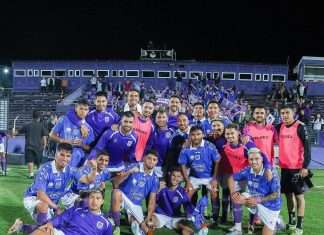 Muy buen triunfo de Concepción en Uruguay y Joaquín Larrivey se lo dedicó a los damnificados