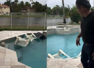 Rafael Araneda tras paso del huracán Milton por Florida: «Tuvimos que tirar muebles a la piscina»