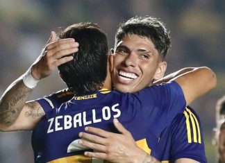 Con Carlos Palacios y Williams Alarcón como titulares: importante victoria de Boca ante Barracas Central (Video)